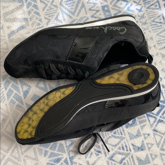 Coach Women’s Black Sneakers - Picture 6 of 7